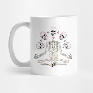 Spiritual Yogi Skeleton Mug